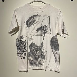 Vintage MC Escher shirt 1991